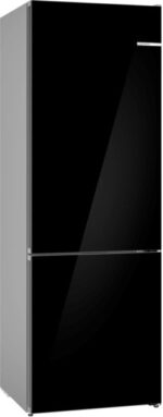 Bosch Serie 6 KGN49LBCF fridge-freezer Freestanding 440 L C Black
