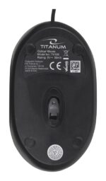 TITANUM TK106 keyboard Mouse included USB Black - imagine 5
