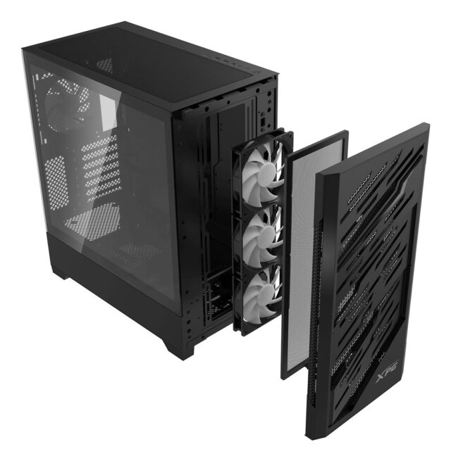 XPG STARKER AIR BTF enclosure black - imagine 7