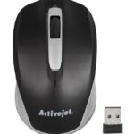 Activejet AMY-313 Mouse wireless USB (optical; 1200 DPI; black and gray)