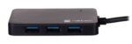 NATEC Hub USB 3.0 Moth (4 ports  black) - imagine 4