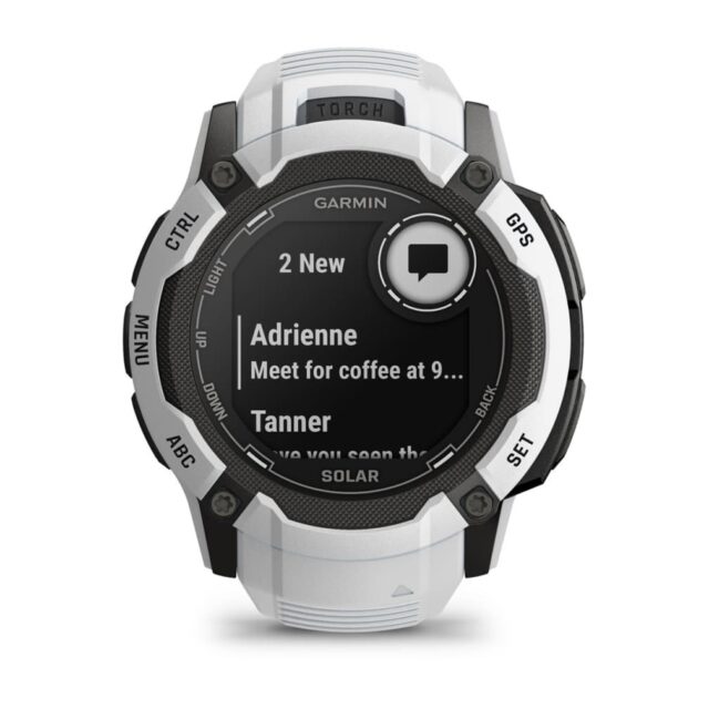 Garmin Instinct 2X Solar 2.79 cm (1.1 ) MIP 50 mm Digital 176 x 176 pixels Touchscreen White GPS (satellite) - imagine 9
