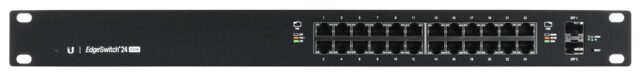 Ubiquiti ES-24-250W network switch Managed L2/L3 Gigabit Ethernet (10/100/1000) Power over Ethernet (PoE) 1U Black - imagine 3