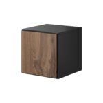 Cama full storage cabinet ROCO RO5 37/37/39 antracite/wotan oak