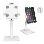 Maclean MC-468W Universal Tablet Stand Holder Lockable 7.9  - 11  Table or Wall Mounting Public Display Kiosk Sturdy Anti-Theft - imagine 4