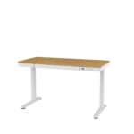 Activejet desk with electric height adjustment 140x70 ET119W-C white/oak - imagine 20