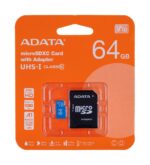 ADATA 64GB  microSDHC  Class 10 UHS-I