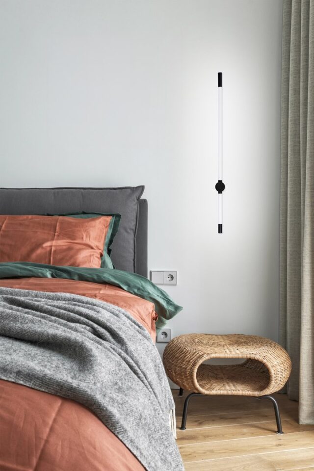 Activejet LED wall lamp AJE-LUNGO Black - imagine 7