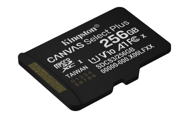 Kingston Technology 256GB microSDXC Canvas Select Plus Gen3 150MB/s A1 Card + Adapter - imagine 6