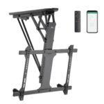 Maclean electric ceiling mount for TV  TUYA support  max VESA 600x400  for sloping walls  remote control  32 -70   35kg  MC-880T