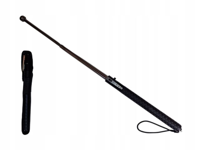 GUARD Spring 26  telescopic baton  29 cm / 66 cm with cover (YC-10527) - imagine 2