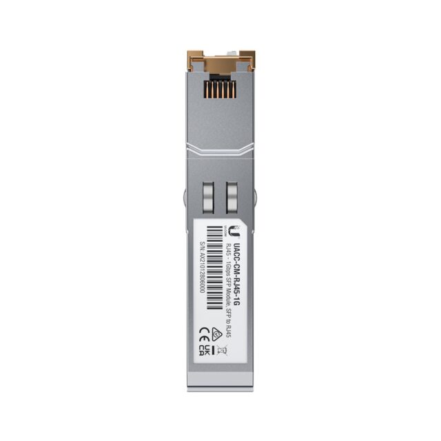 Ubiquiti UACC-CM-RJ45-1G network transceiver module Copper 1000 Mbit/s RJ-45 - imagine 2