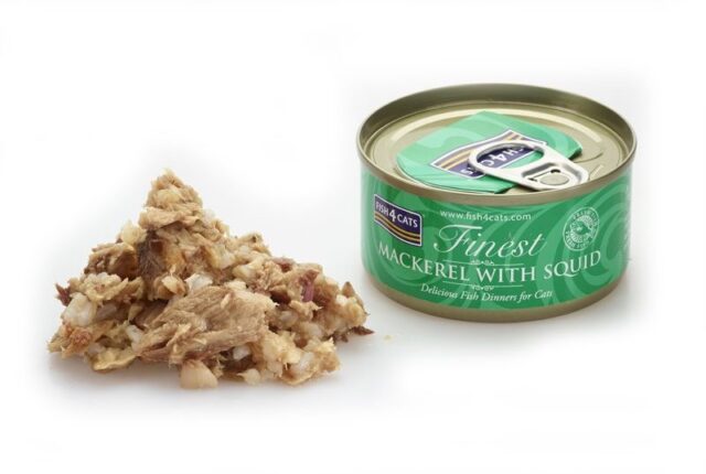 FISH4CATS Mackerel with squid - wet cat food - 70g - imagine 3