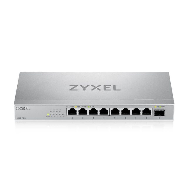 Zyxel XMG-108 Unmanaged 2.5G Ethernet (100/1000/2500) Silver - imagine 3
