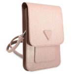 Guess Bag GUWBSATMPI pink Saffiano Triangle - imagine 3