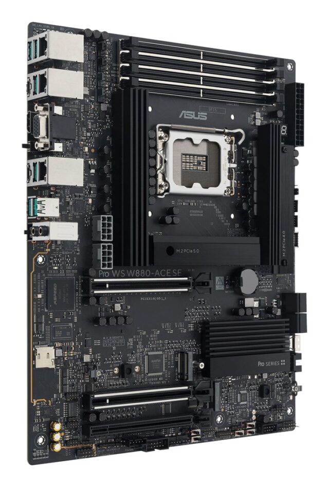 ASUS PRO WS W880-ACE SE Intel W880 LGA 1851 (Socket V1) ATX - imagine 3