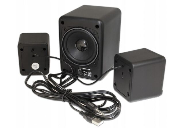 Esperanza EP153 USB 2.1 Speaker Set 6 W Black - imagine 4