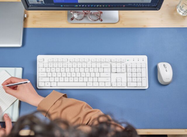 Trust Ody II Wireless US - set (keyboard + mouse)  white - imagine 10