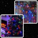 EXTRALINK LAMPKI CHOINKOWE ŚWIĄTECZNE 100LED OZDOBNE MULTIKOLOR NA BATERIE 10,5M - imagine 4