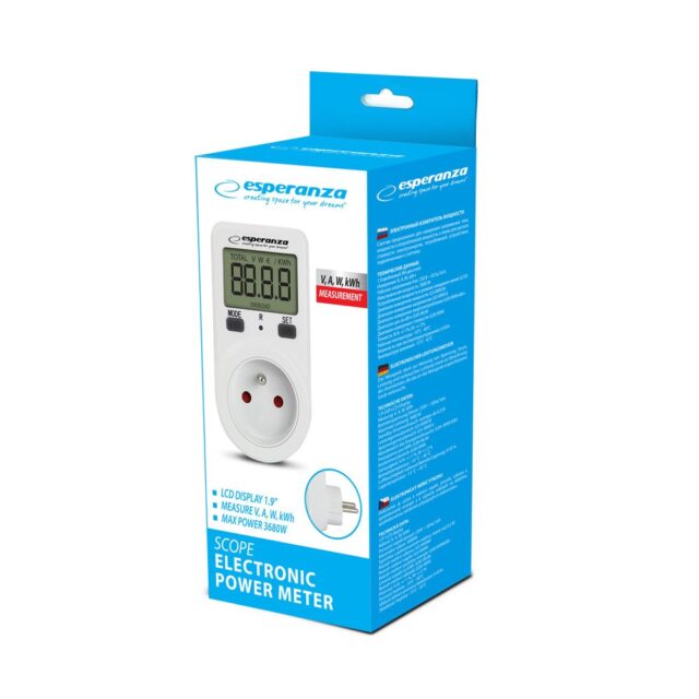 Esperanza ELA102 Electronic power consumption meter - imagine 5