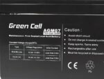 GREEN CELL GEL BATTERY AGM07 12V 12AH - imagine 2