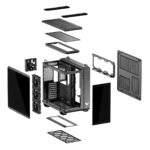 ASUS TUF GAMING GT502 Horizon TG ARGB Black Midi Tower - imagine 16