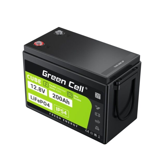 Green Cell LFPGC12V200AH UPS battery Lithium Iron Phosphate (LiFePO4) 12.8 V 200 Ah - imagine 21