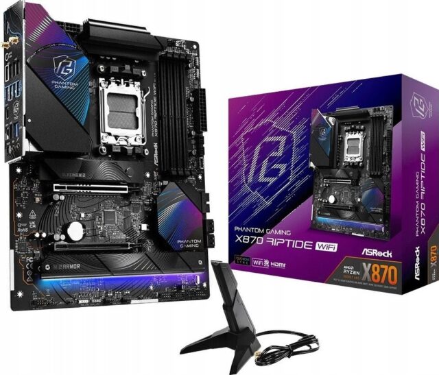 Motherboard - ASRock X870 Riptide WiFi - imagine 3