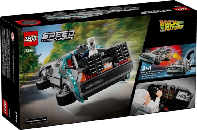 LEGO SPEED CHAMPIONS 77256 Time Machine from Back to the Future - imagine 2