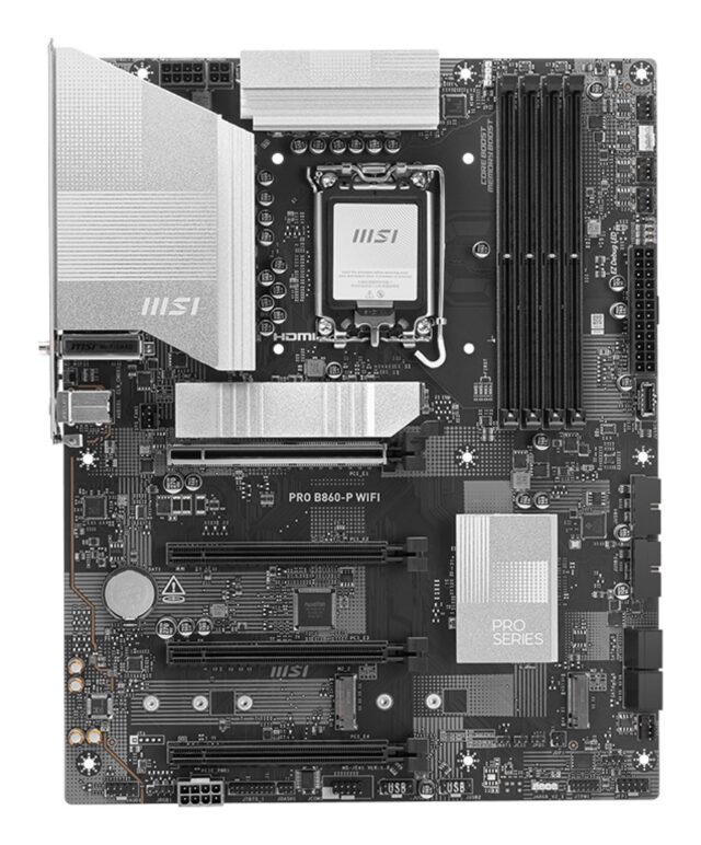 MSI PRO B860-P WIFI motherboard Intel B860 LGA 1851 (Socket V1) ATX - imagine 2