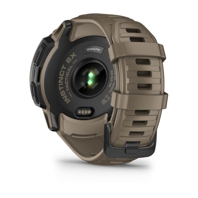 Garmin Instinct 2X Solar Tactical Edition 2.79 cm (1.1 ) MIP 50 mm Digital 176 x 176 pixels Touchscreen Green GPS (satellite) - imagine 7