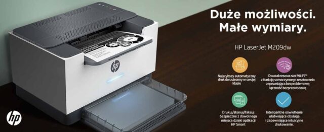 HP LaserJet M209dw Printer  Black and white  Printer for Home and home office  Print  Two-sided printing; Compact Size; Energy Efficient; Dualband Wi-Fi - imagine 15