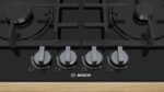 Bosch Serie 4 PNP6B6B90 hob Black Built-in 60 cm Gas 4 zone(s) - imagine 4