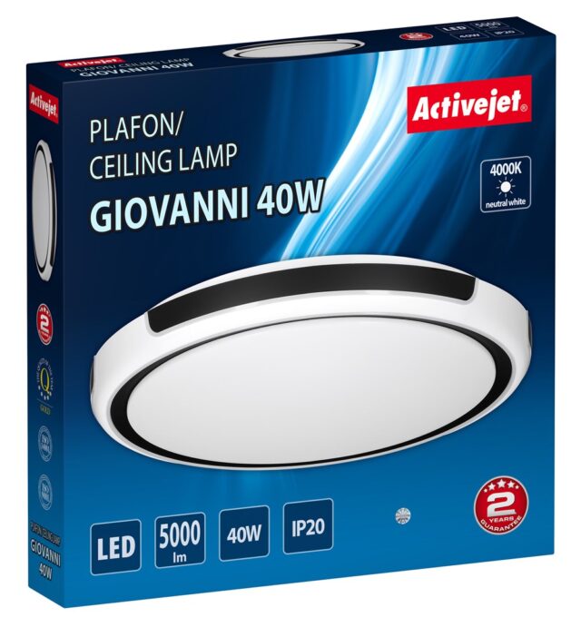 Activejet LED ceiling light AJE-GIOVANNI 40W - imagine 4