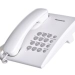Panasonic KX-TS500PDW telephone Analog telephone White