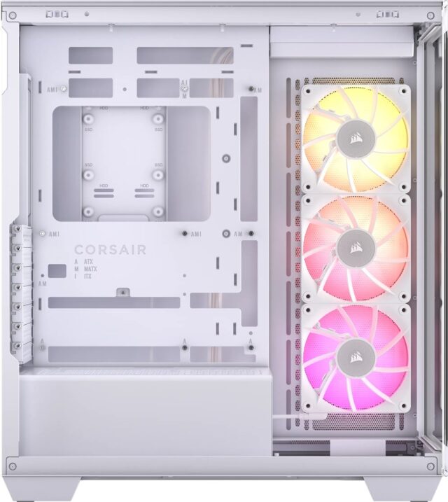 Corsair iCUE LINK 3500X RGB Midi Tower White - imagine 4