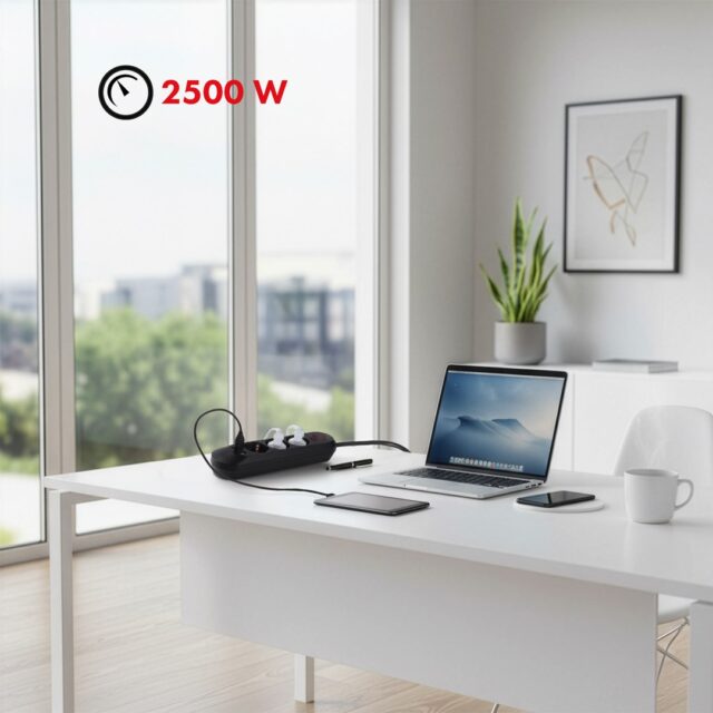 MACLEAN POWER STRIP  3-SOCKET EXTENSION MCE394 B - imagine 11