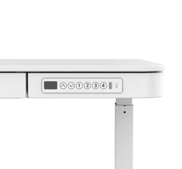 Activejet Desk with electric height adjustment 140x70 ET119W-C white - imagine 13