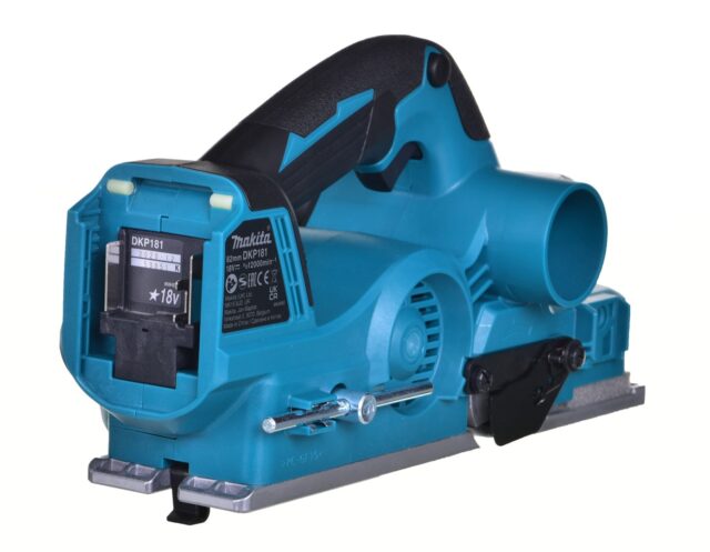 Makita DKP181Z power planer 12000 RPM Black Blue - imagine 3