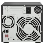 QNAP TS-473A + QSW-1105-5T Bundle Pack NAS Tower Ryzen Embedded V1500B 8 GB DDR4 0 TB QNAP Turbo System Black