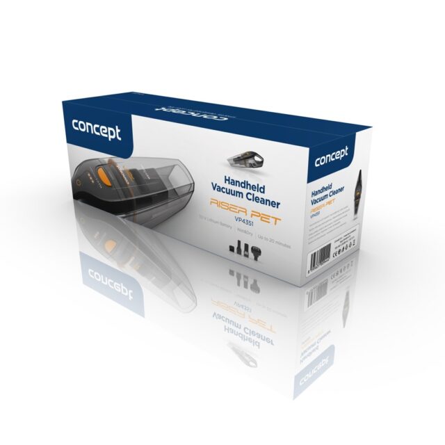 Concept VP4351 handheld vacuum Black Bagless - imagine 8