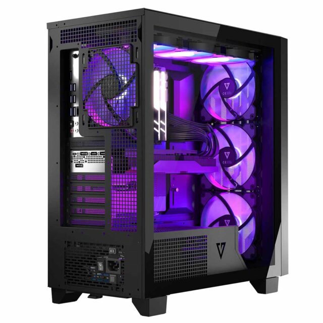 MODECOM Case VOLCANO PERUN APEX ARGB MIDI Black - imagine 9