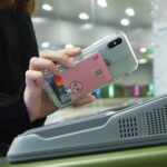 Ringke Slot Card Case clear mist ACHO0003 - imagine 7