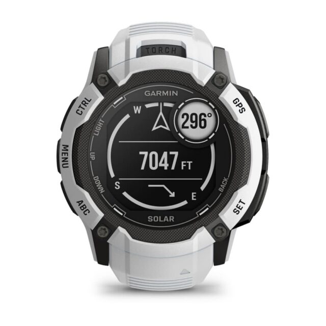 Garmin Instinct 2X Solar 2.79 cm (1.1 ) MIP 50 mm Digital 176 x 176 pixels Touchscreen White GPS (satellite) - imagine 12