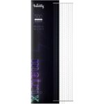 Twinkly Matrix - 500 RGB LED Pearl-shaped lights  clear wire  1.7x7.8ft F-plug type