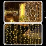 EXTRALINK KURTYNA LED ŚWIETLNA 300LED LAMPKI CHOINKOWE SOPLE WEWNĘTRZNE GIRLANDA 3X3M - imagine 3