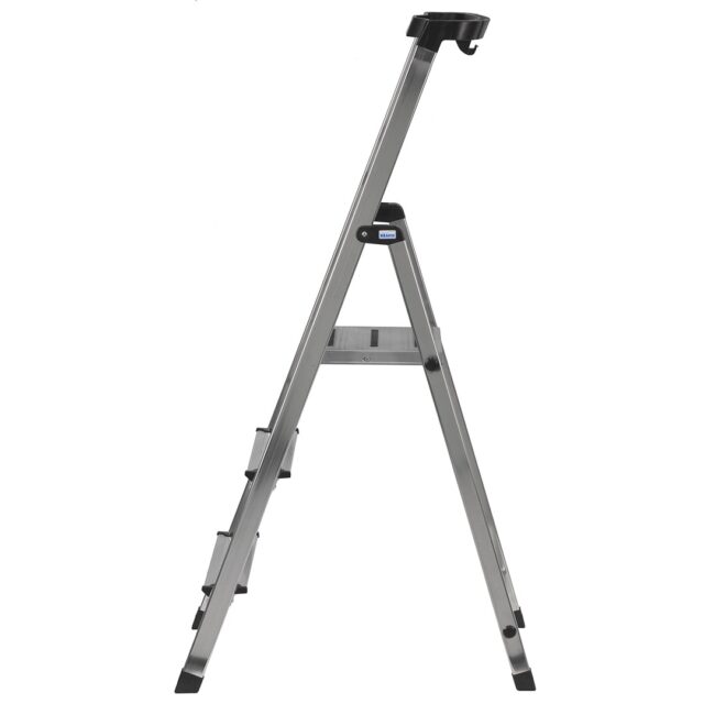 Krause Safety Folding ladder silver - imagine 4