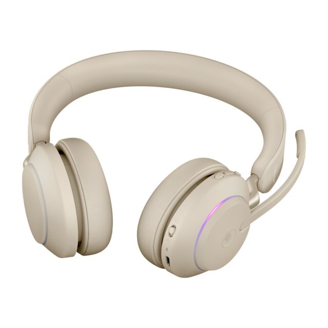 Jabra Evolve2 65 USB-C Beige MS Stereo - imagine 4