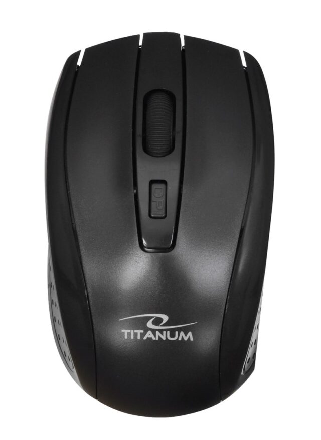 TITANUM TK109 Wireless set - USB keyboard + mouse Black - imagine 3