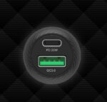 Unitek P1400A Car charger 38W USB-A USB-C QC 3.0 - imagine 4